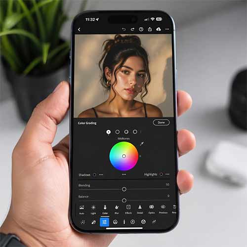 ویرایش حرفه‌ای عکس